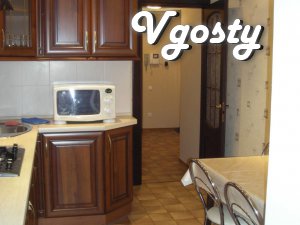 The apartment is overlooking the Dnipro River ! - Apartments for daily rent from owners - Vgosty