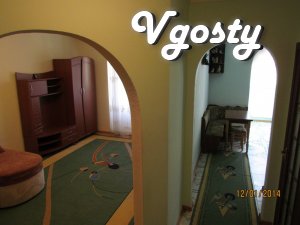 Daily, hourly Rent an apartment in the center of the Ivano-Frankivsk - Apartments for daily rent from owners - Vgosty