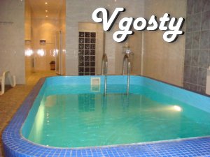 I rent daily near Kiev house-suite with sauna and pool on the gum - Apartments for daily rent from owners - Vgosty