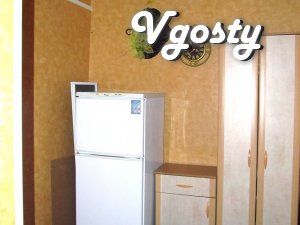 A quiet courtyard, all equipped, air-conditioning, cleanliness, - Apartments for daily rent from owners - Vgosty
