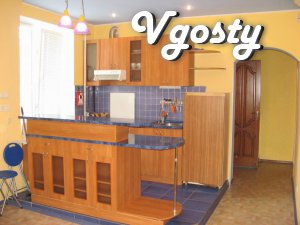 A cozy two -bedroom apartment in the heart of the city. windows - Apartments for daily rent from owners - Vgosty