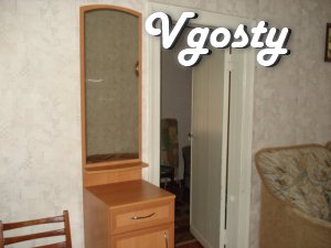 The apartment in the city center, 1st floor, near the main street - Apartments for daily rent from owners - Vgosty