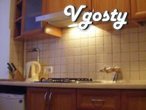 5 minutes. to the center and 5 minutes. to r / w station - Apartments for daily rent from owners - Vgosty