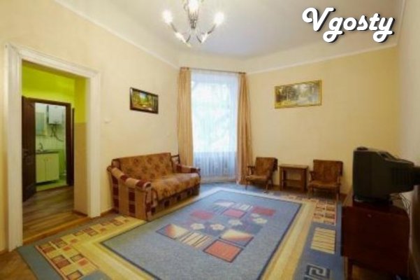 The city center, fully equipped: full furniture, TV, - Apartments for daily rent from owners - Vgosty