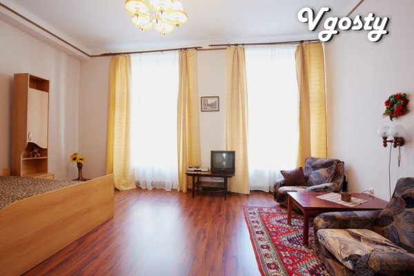 The city center, fully equipped: full furniture, - Apartments for daily rent from owners - Vgosty