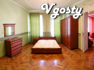 Spacious rent in the city center! Wi-Fi! - Apartments for daily rent from owners - Vgosty