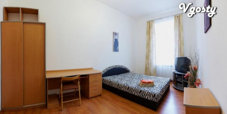 Bright, clean with aura - Apartments for daily rent from owners - Vgosty