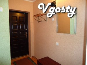 2nd floor of 5 storey building , round the clock hot water - Apartments for daily rent from owners - Vgosty