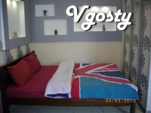 Ексклюзивні VIP апартаменти (студіо) авторський дизайн 2014р центр - Квартири подобово без посередників - Vgosty