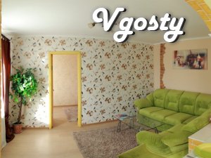 The apartment is designed in the center - Apartments for daily rent from owners - Vgosty