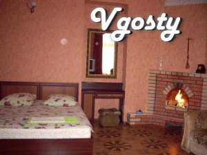 The apartment is in the center, with a fireplace, wi-fi - Apartments for daily rent from owners - Vgosty