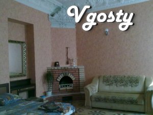 The apartment is in the center, with a fireplace, wi-fi - Apartments for daily rent from owners - Vgosty