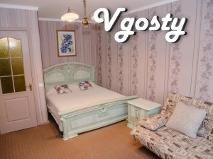 Luxury apartments in a new house, Cabinet garden - Apartments for daily rent from owners - Vgosty