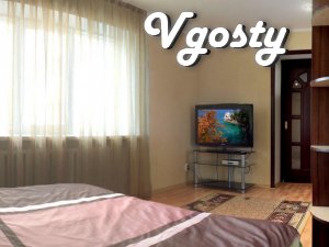 One bedroom apartment in the center of Poltava on the street. October  - Apartments for daily rent from owners - Vgosty