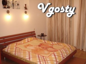 Very bright , spacious two -bedroom apartment with a VIP level - Apartments for daily rent from owners - Vgosty