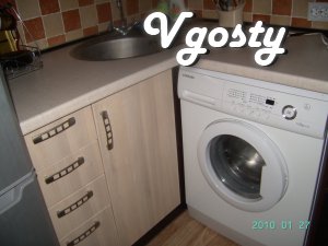 Renovation, furniture and appliances.
Next stop, a supermarket, - Apartments for daily rent from owners - Vgosty