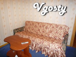 Apartment in the center overlooking the Dnipro - Apartments for daily rent from owners - Vgosty