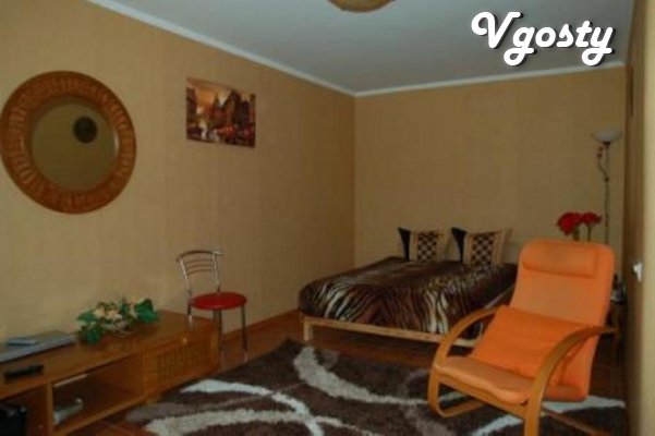 1- room apartment for rent in the center of - Apartments for daily rent from owners - Vgosty