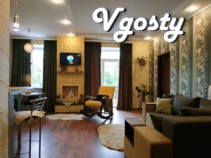 Stalinka studio with fireplace and separate bedroom in the historic ce - Apartments for daily rent from owners - Vgosty