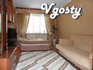 Hourly, daily apartment in the center with Wi-Fi - Apartments for daily rent from owners - Vgosty