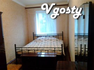 One-bedroom, Security door, combination lock in the stairwell, - Apartments for daily rent from owners - Vgosty