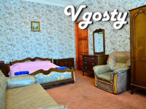 Apartment in the center, equipped with everything you need. - Apartments for daily rent from owners - Vgosty