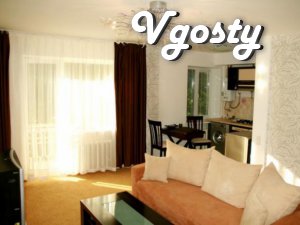 2kkv with a new designer renovation, the Center - Apartments for daily rent from owners - Vgosty