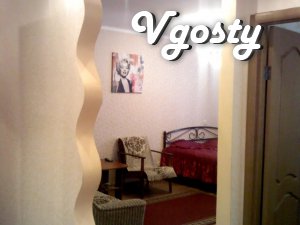 One bedroom apartment center of Mariupol - Apartments for daily rent from owners - Vgosty