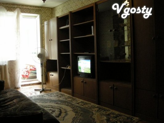 Apartments are equipped with cable TV, sofa , chair - - Apartments for daily rent from owners - Vgosty