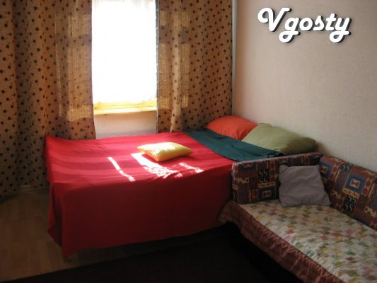 Two rooms in the center of Evpatoria quiet green district near the mar - Apartments for daily rent from owners - Vgosty