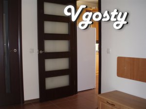 One bedroom apartment in a new house on the street. Kravchuk 42a . - Apartments for daily rent from owners - Vgosty