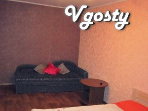 The apartment is only after the Euro- repair , new furniture , kitchen - Apartments for daily rent from owners - Vgosty