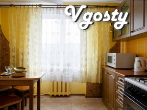 Beautiful and cozy apartment near registry office with a view of the a - Apartments for daily rent from owners - Vgosty