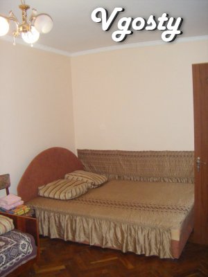 The apartment is in good repair and new furniture, close to shop - Apartments for daily rent from owners - Vgosty