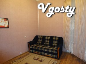 Daily, hourly (50 USD / hour), m. Station 5 minutes - Apartments for daily rent from owners - Vgosty