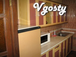 The apartment is cozy, strictly consistent environment. Located - Apartments for daily rent from owners - Vgosty