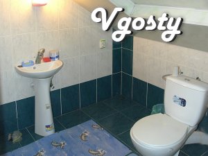 Detached house on 2 floors, near sanatorium "Dnipro". - Apartments for daily rent from owners - Vgosty