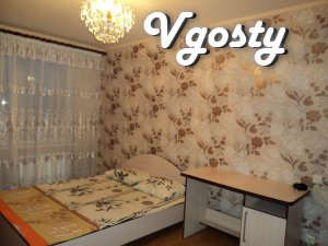 Bright and cozy apartment with new furniture and renovated. - Apartments for daily rent from owners - Vgosty