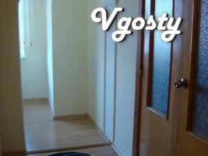 1 komnatanya apartment with renovated. Is all the furniture, - Apartments for daily rent from owners - Vgosty