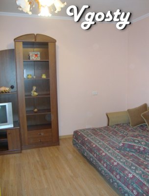 1 komnatanya apartment with renovated. Is all the furniture, - Apartments for daily rent from owners - Vgosty