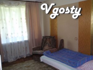 The apartment is middle class. There is a repair, clock hot - Apartments for daily rent from owners - Vgosty