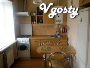# Area - 60 m2. # 3 floor . # Double bed + - Apartments for daily rent from owners - Vgosty
