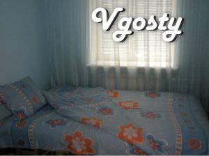 # Area - 60 m2. # 3 floor . # Double bed + - Apartments for daily rent from owners - Vgosty