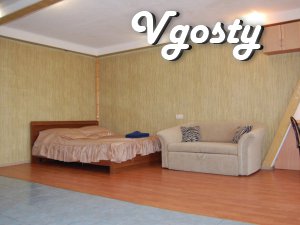 Bus Stop, Fitness Center. Elevator, Beds - Apartments for daily rent from owners - Vgosty