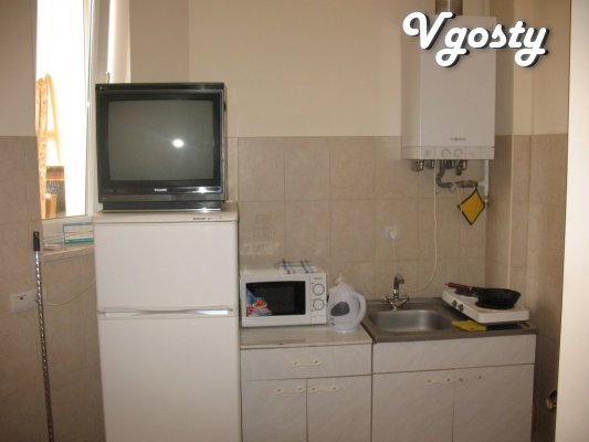 20 sqm, 3/4 c., Renovation, 2-bed, cable - Apartments for daily rent from owners - Vgosty