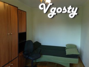 Двокімнатна квартира в центрі міста з хорошим ремонтом, - Квартири подобово без посередників - Vgosty