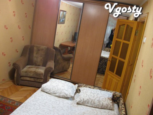 1 bedroom apartment in the center of Vinnitsa near the central - Apartments for daily rent from owners - Vgosty