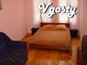 Cozy 1 bedroom apartment in the city center. 10 minutes. stroke - Apartments for daily rent from owners - Vgosty