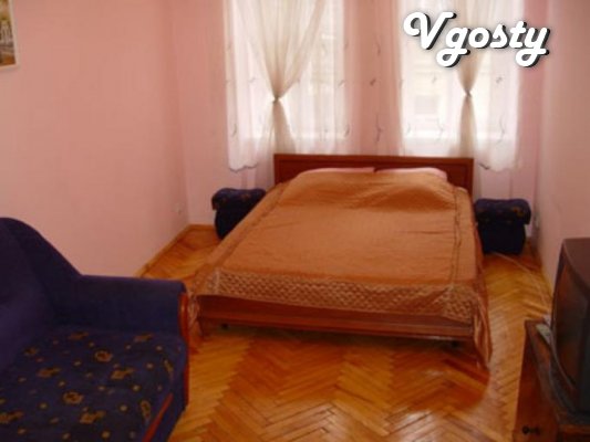 Cozy 1 bedroom apartment in the city center. 10 minutes. stroke - Apartments for daily rent from owners - Vgosty