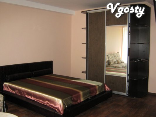 Apartment - studio is located in a quiet, green corner was - Apartments for daily rent from owners - Vgosty